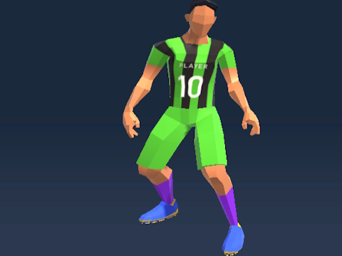 Jeu Rush de football 3D  en ligne