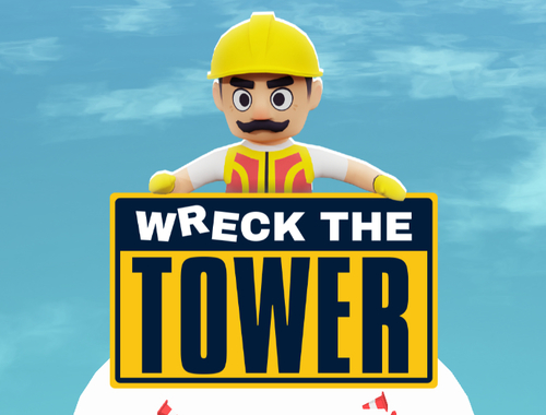 Jeu Détruire la tour  en ligne