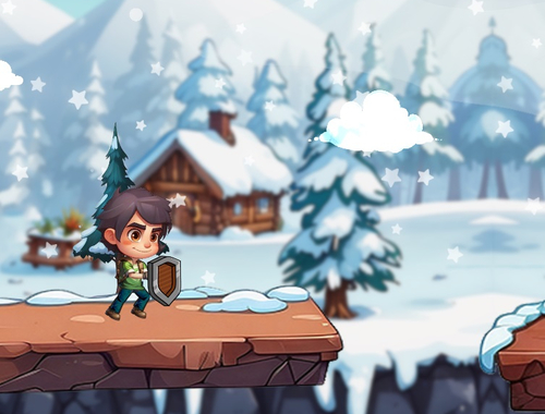 Jeu Aventure des glaciers  en ligne