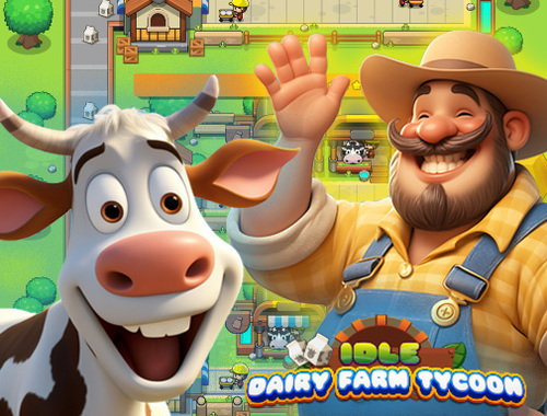 Jeu Tycoon de ferme laitière inactif  en ligne