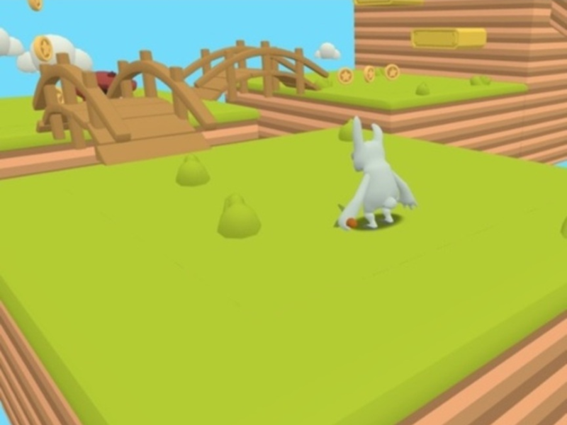 Jeu Bunny Coin Hop  en ligne