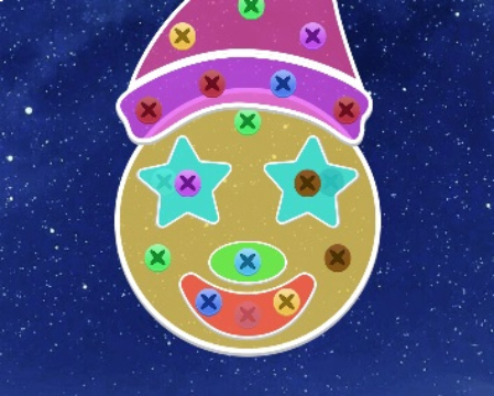 Jeu Puzzle à vis à bois d'écrous et boulons  en ligne
