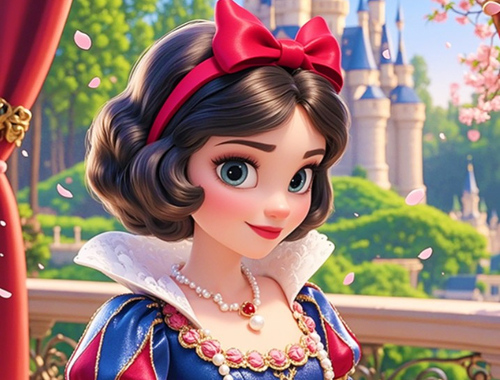 Jeu Trouvez les différences: Blanche-Neige  en ligne