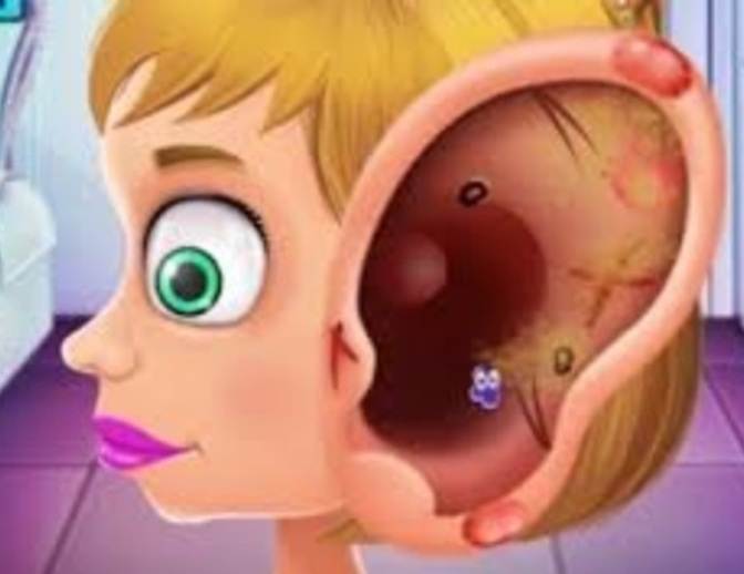 Jeu Médecin pour enfants traite les oreilles  en ligne
