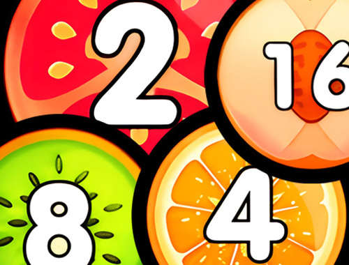 Jeu Merger Balls Shooter 2048 Connectez les fruits  en ligne