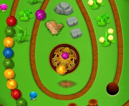 Jeu Marbre zumar  en ligne