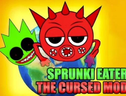 Jeu Sprunki mange le mod maudit  en ligne
