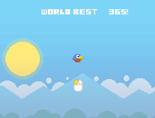 Jeu Vol flappy  en ligne