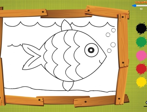 Jeu Jeu de couleur pour enfants  en ligne