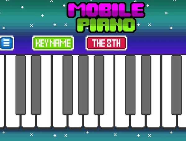 Jeu Piano mobile  en ligne