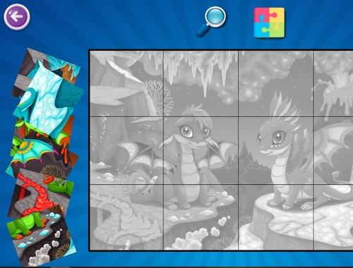 Jeu Puzzle des enfants intelligents  en ligne