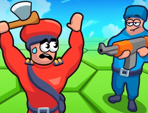 Jeu Tile Hex World: rouge vs bleu  en ligne