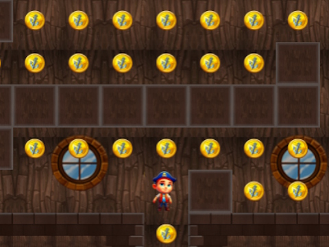 Jeu Îlot de trésor pirate  en ligne