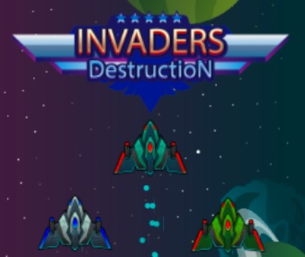 Jeu Destruction des envahisseurs  en ligne