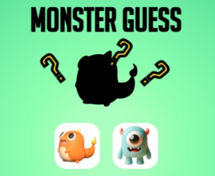 Jeu Monstre deviner  en ligne