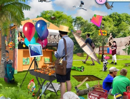 Jeu Vacances d'objets cachés au Brésil  en ligne