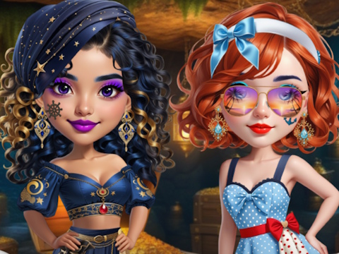 Jeu Sailor Chic vs Pirate Charm  en ligne