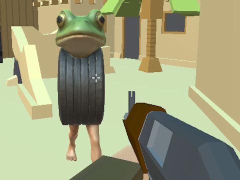 Jeu Les animaux italiens du brainrot attaquent 3D  en ligne