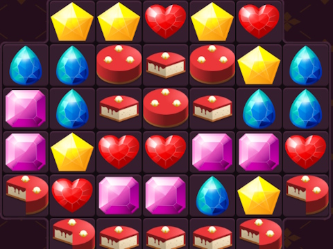 Jeu Bijoux brillants  en ligne