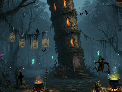 Jeu Arcane Witch1 Escape  en ligne