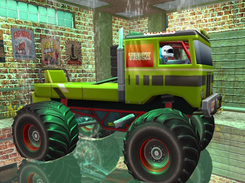 Jeu Simulateur de tout-terrain réaliste du camion de monstre  en ligne