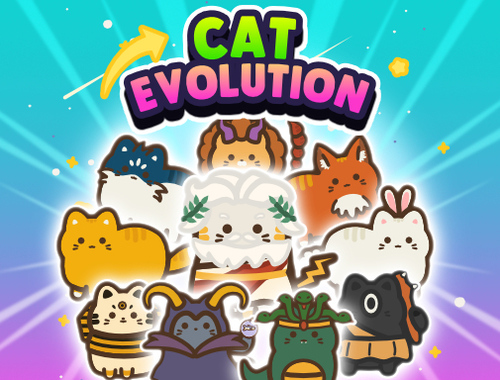 Jeu Évolution du chat  en ligne