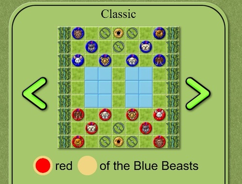 Jeu Jungle d'échecs  en ligne