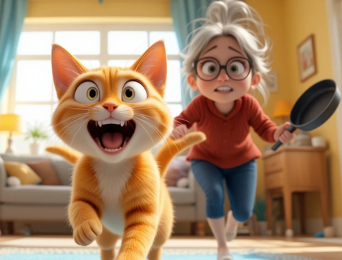 Jeu Simulateur de mauvais chat  en ligne