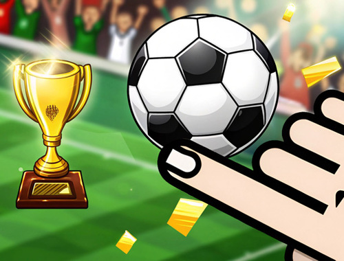 Jeu Tournoi de football des doigts  en ligne