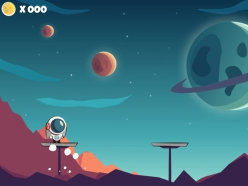 Jeu Aventure d'astronaute  en ligne