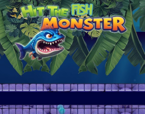 Jeu Frapper le monstre de poisson  en ligne