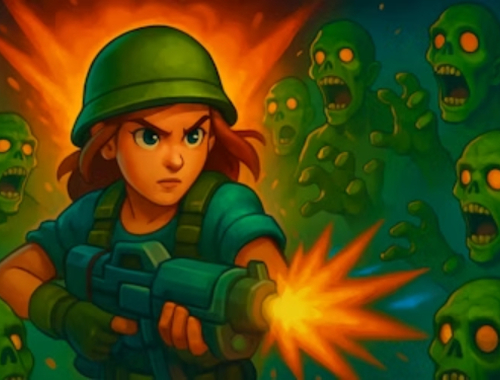 Jeu Défense automobile zombie  en ligne