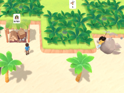 Jeu Île désolée: survie  en ligne