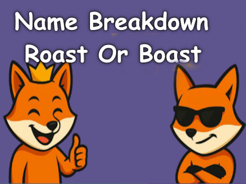Jeu Nom Breakdown Roast ou se vanter en ligne