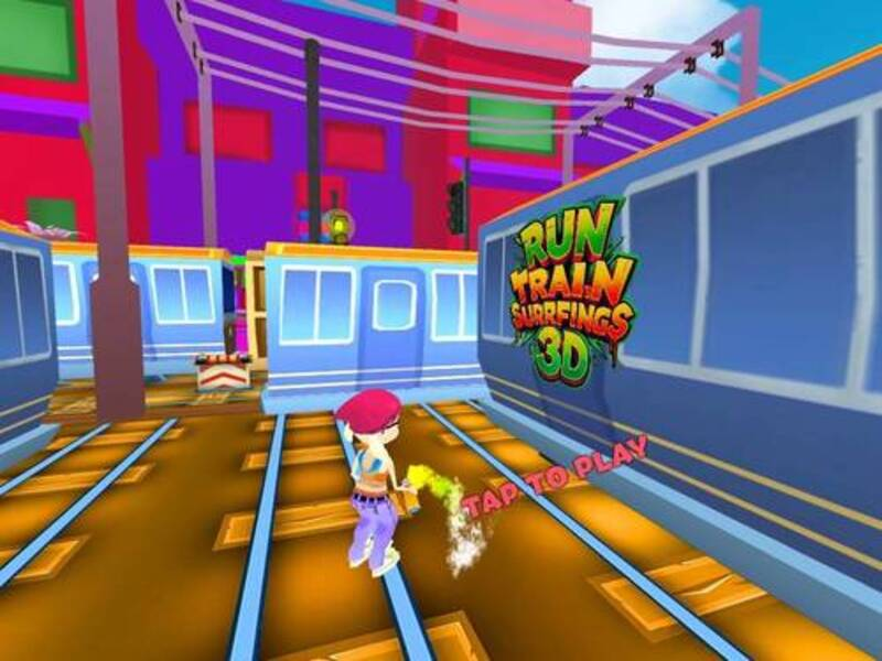 Jeu Train Surf Run 3D en ligne