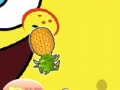 Jeu Spongebob coupé des fruits  en ligne