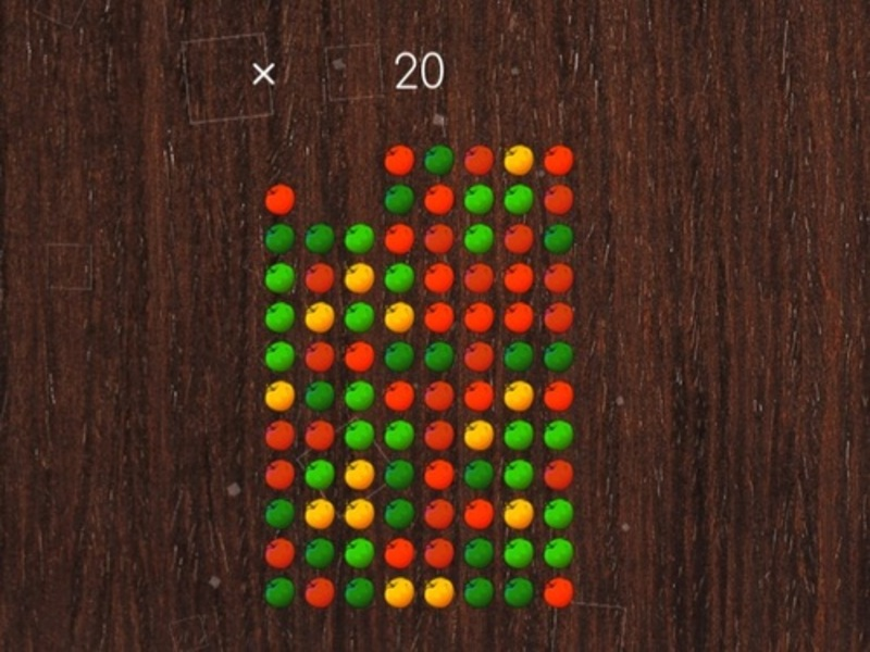Jeu Fruit Pop it en ligne