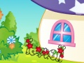Jeu Décoration de maison de Schtroumpf  en ligne