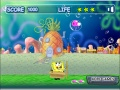 Jeu Spongebob vs méduses  en ligne