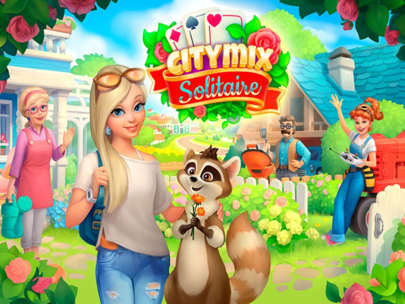 Jeu Ville Mix Solitaire en ligne