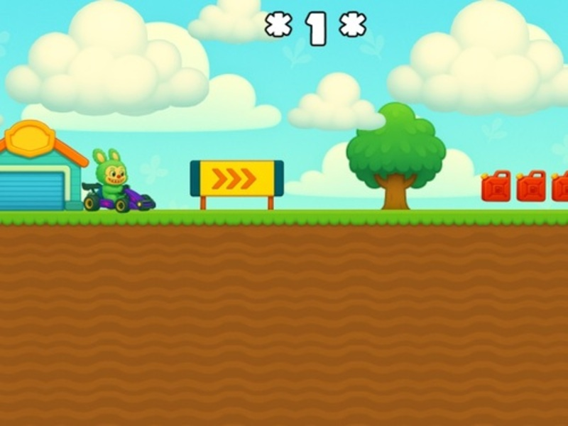 Jeu Labubu Gokart en ligne
