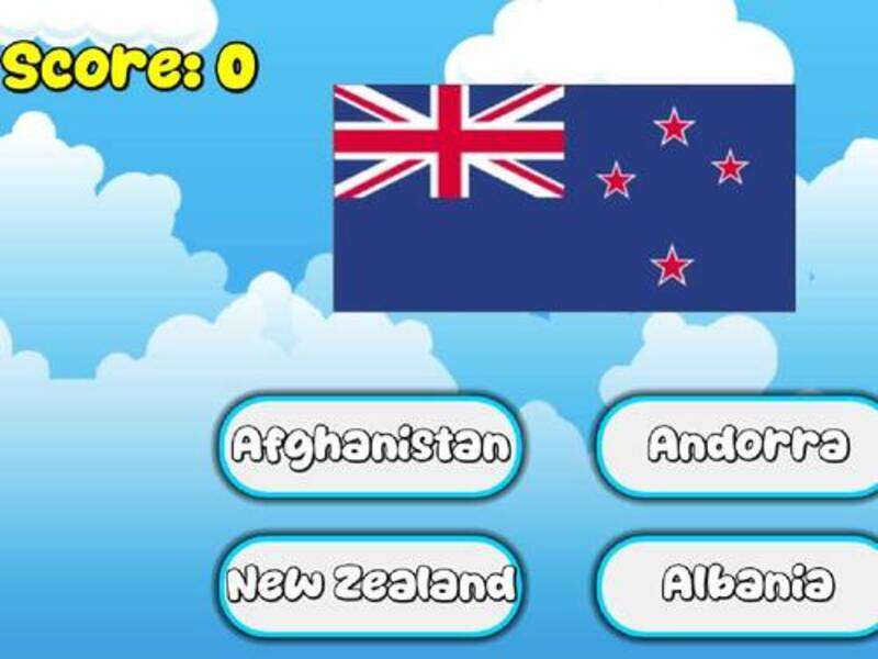 Jeu 195 Quiz de drapeau de pays en ligne