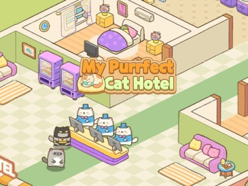 Jeu Mon hôtel de chat Purrfect en ligne