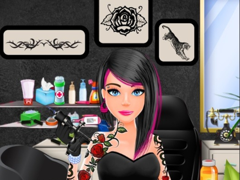 Jeu Tatouage à l'encre tatouage sim en ligne