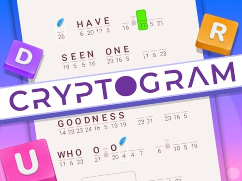 Jeu Cryptogramme: Mot Puzzle du cerveau en ligne