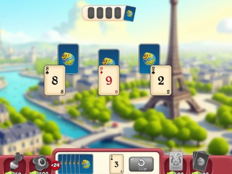 Jeu Solitaire World Tour en ligne