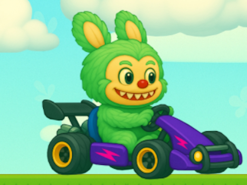 Jeu Labubu Gokart en ligne
