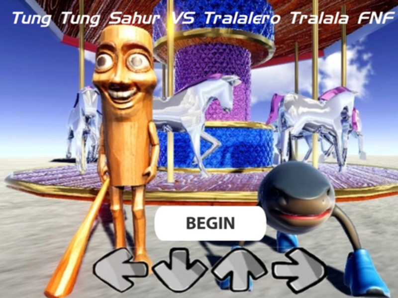 Jeu Tung tung sahur vs tralalero tralala fnf en ligne