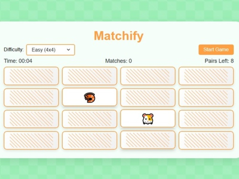Jeu Faire correspondre en ligne