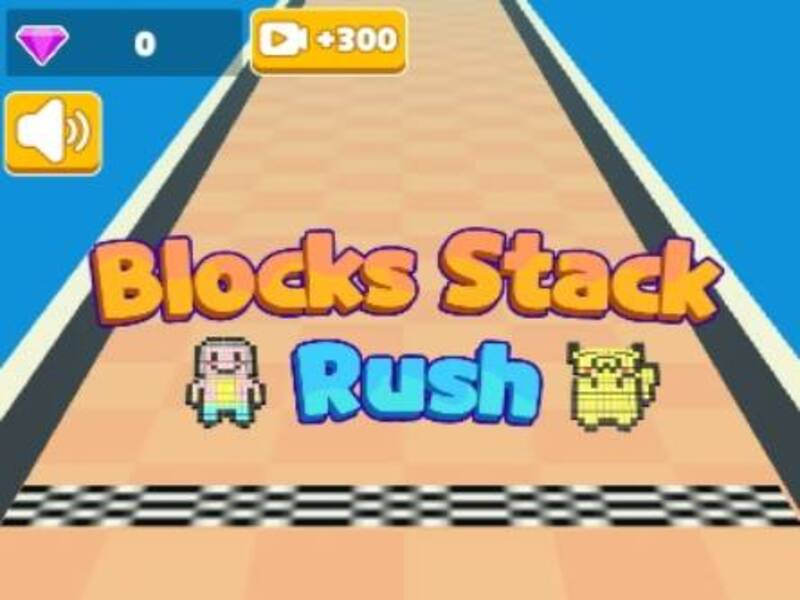 Jeu Blocks Pile Rush en ligne
